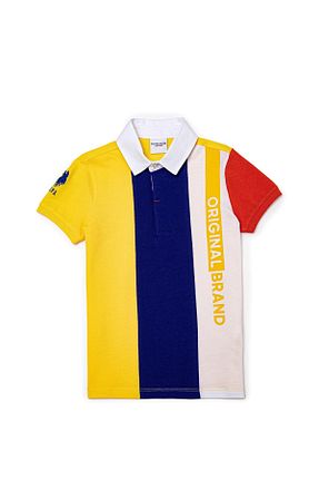 تیشرت زرد بچه گانه رگولار U.S. Polo Assn. - کد 760390174