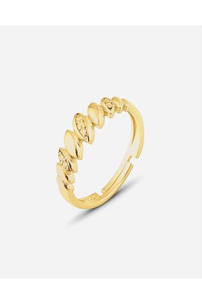انگشتر نقره طلائی زنانه زیرکن MEKS JEWELS - کد 759977921