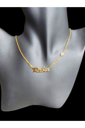 گردنبند نقره طلائی زنانه کد 636132432