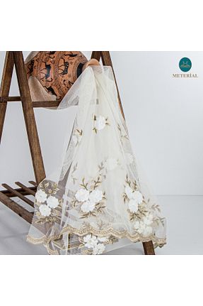 تور سفید METERİAL - کد 760755631
