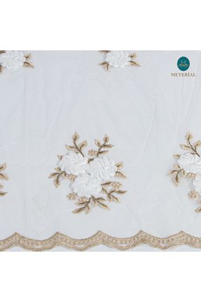 تور سفید METERİAL - کد 760755631