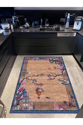 فرش رنگی قابل شستشو Rugs Modern Halı - کد 760386770