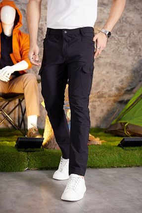 شلوار مشکی مردانه پارچه Spor Life - کد 314813917
