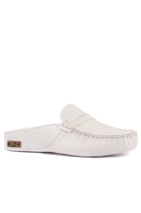 دمپائی خانگی بژ مردانه چرم خالص Sail Lakers - کد 252536257
