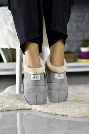 پاندوف طوسی زنانه پارچه ای STOCON - کد 159219938