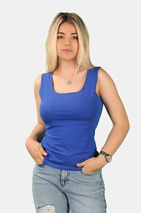 تیشرت سرمه ای زنانه رگولار BALİNS - کد 315971118