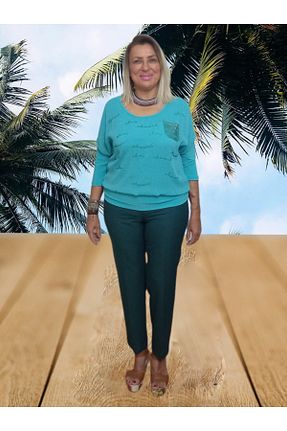 شلوار سبز زنانه پارچه boutique venüs - کد 237514606