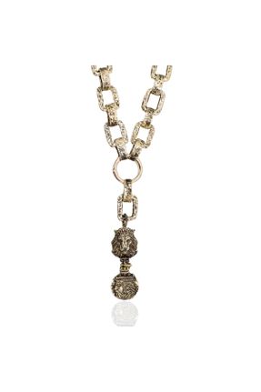 گردنبند جواهر طلائی زنانه روکش طلا کد 102312611