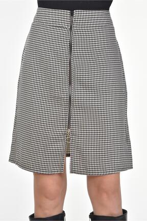دامن سفید زنانه ویسکون DRR Moda - کد 83211752
