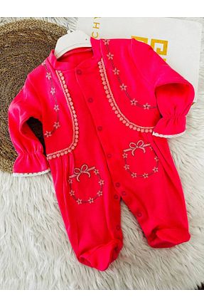 سرهمی فضانوردی صورتی بچه گانه پنبه ای BOMBEX KIDS - کد 759378792