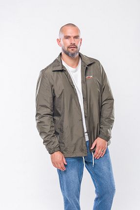 کاپشن خاکی مردانه اسلیم فیت Kevin - کد 759043192