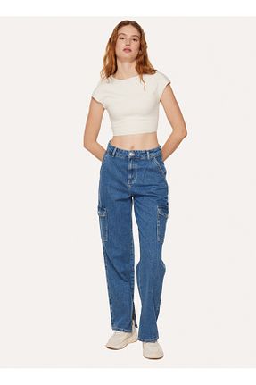 شلوار جین سرمه ای زنانه رگولار Aeropostale - کد 759044411