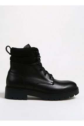 بوت / نیم بوت مشکی مردانه پاشنه تخت Calvin Klein - کد 759753902