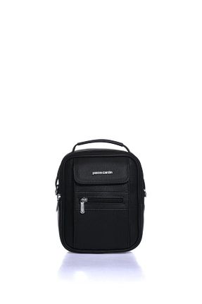 کیف دستی مشکی مردانه سایز متوسط Pierre Cardin - کد 57700205