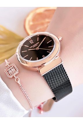 ساعت مچی مشکی زنانه 36-40 میلی متر Lee Cooper - کد 759778724
