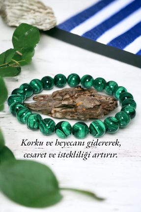دستبند جواهر سبز زنانه سنگ طبیعی NBS Beautiful Naturel Stones - کد 760045852