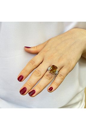 انگشتر نقره زنانه زیرکن silverbox - کد 760295181