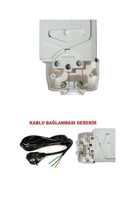 کابل افزودنی پریز گروهی مشکی 6 VİKO - کد 33039166