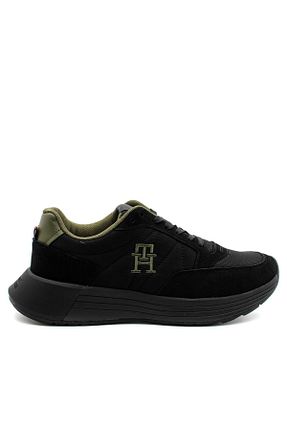 کفش اسنیکر مشکی مردانه بند دار Tommy Hilfiger - کد 760689598