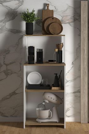 کابینت چند منظوره سفید Suntalam Monte Sehpa - کد 760986611