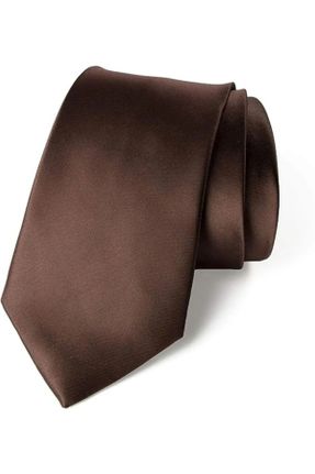 کراوات قهوه ای مردانه ساتن Standart کد 761033873