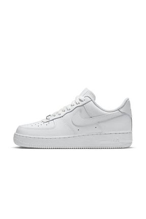کفش اسنیکر سفید زنانه چرم اصل Nike - کد 762221732