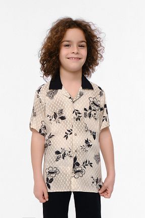 پیراهن بژ بچه گانه اورسایز Doctor junior - کد 313157885
