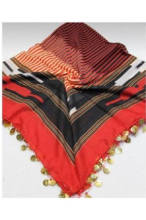 روسری قرمز ساده ALLURİNG - کد 93457861