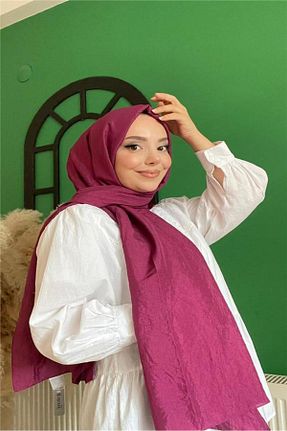 شال زرد زنانه ابریشم İpekel - کد 761123223