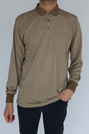 سوئیشرت بژ مردانه ساده nobility jean - کد 761521272