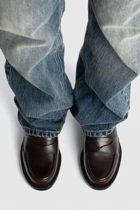 کفش کژوال قهوه ای زنانه پلی اورتان پاشنه کوتاه ( 4 - 1 cm ) پاشنه ساده کد 744394036