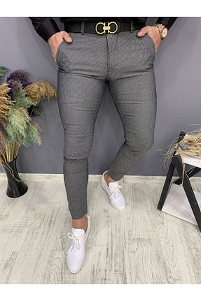 شلوار طوسی مردانه پنبه ای ukdwear - کد 93299786