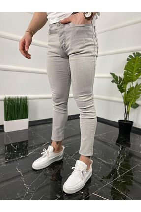 شلوار طوسی مردانه پنبه ای ukdwear - کد 68223113