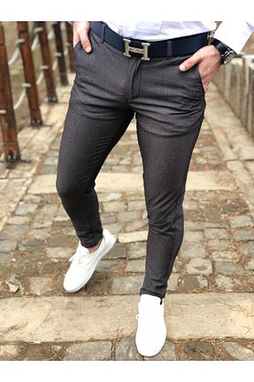 شلوار طوسی مردانه پنبه ای ukdwear - کد 42748436