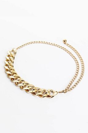کمربند طلائی زنانه زنجیر Liveyn Design - کد 762027967