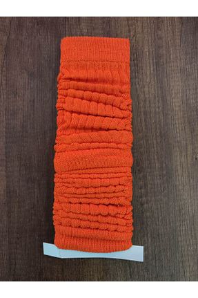 جوراب نارنجی زنانه پنبه ای Leement socks - کد 762086492