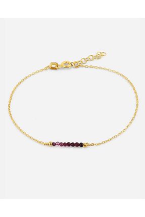 دستبند نقره طلائی زنانه 925 عیار MEKS JEWELS - کد 762337782