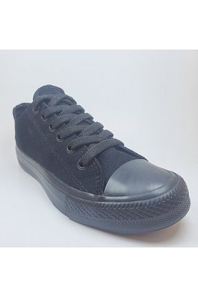 کفش اسنیکر مشکی زنانه بند دار OUTLET - کد 759013406