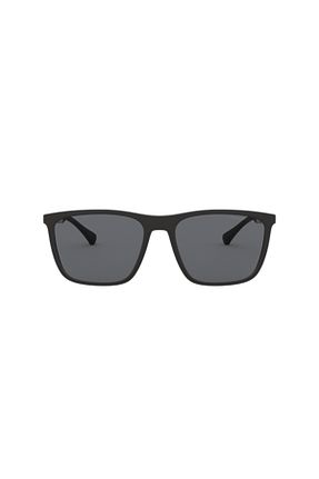 عینک آفتابی مشکی مردانه UV400 Emporio Armani - کد 683434683