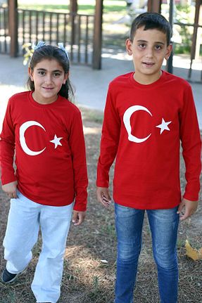 تیشرت قرمز بچه گانه رگولار COSBA kids wear - کد 762593502