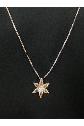 گردنبند نقره طلائی زنانه 925 عیار STL GÜMÜŞ - کد 124916654