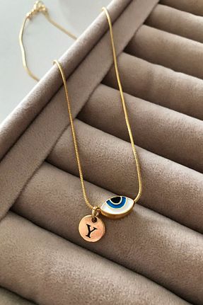 گردنبند جواهر طلائی زنانه Histakı - کد 269538841