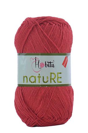 نخ بافندگی قرمز Hobitu Yarns - کد 48532917