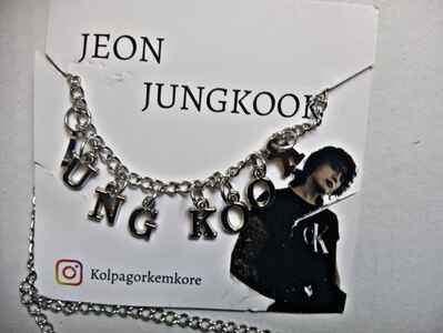 AlpCollection Suga Letter Chain Necklace -45 Cm-- Trendyol