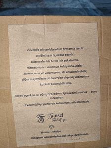 Müşteri yorumu görseli