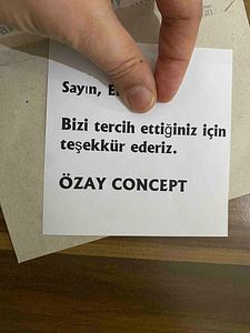 Müşteri yorumu görseli