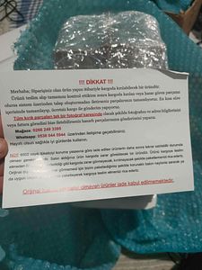 Müşteri yorumu görseli