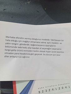 Müşteri yorumu görseli