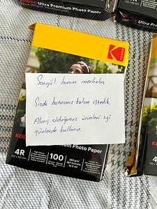 Müşteri yorumu görseli