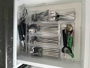 F K kullanıcısının şeffaf organizer fotoğrafı